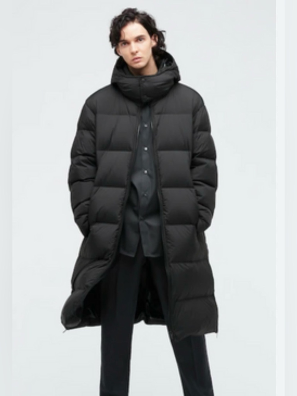 Uniqlo +J ultra light Down Men Coat, Size: S, Color: Navy, NWT